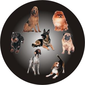 Dogs (25mm Centre)