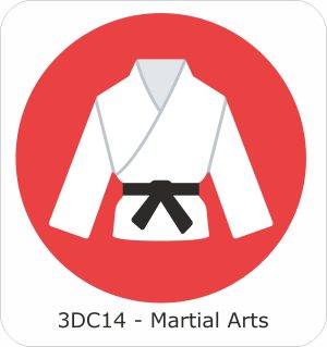 3D Series - 50mm Martial Arts