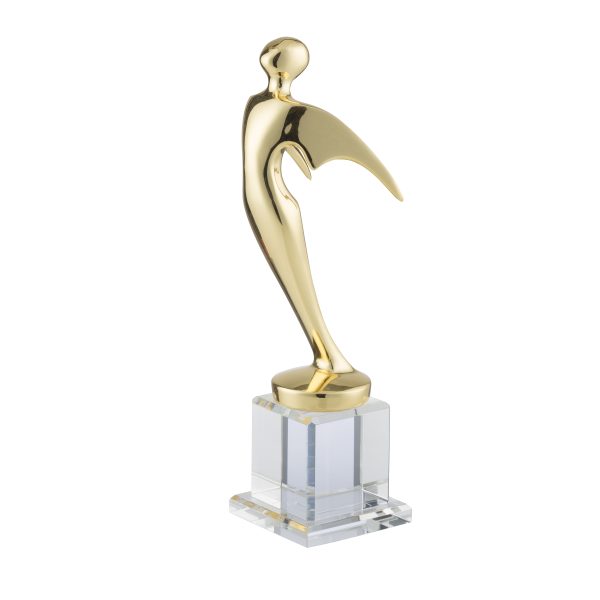 Crystal & Gold Metal Award