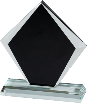 Black Crystal Plaque(Satin Box)