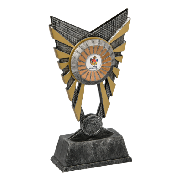 Plastic Blaze Plaque