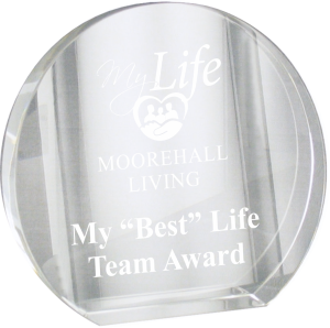 Circular Award (Satin Box)
