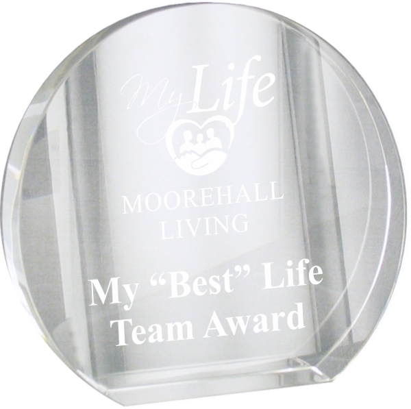 Circular Award (Satin Box)