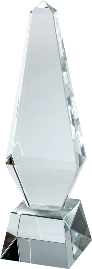 28cm Crystal Obelisk Award