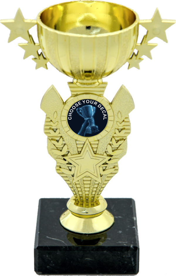 Gold Plastic Cup Trophy