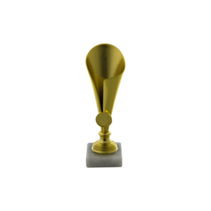 Gold/Green Plastic Cup