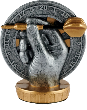 Darts Flex Figure 75mm (Silver & Gold)