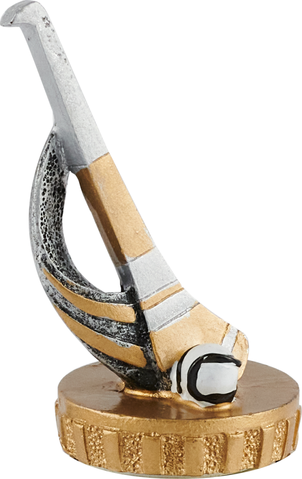 Hurling / Camogie Flex Figure 75mm (Silver &