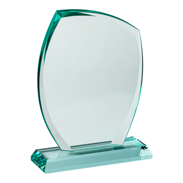 Jade Glass Plaque