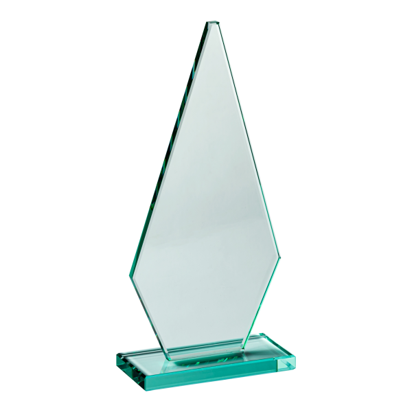 Jade Econ Glass Plaque (Plain Box)