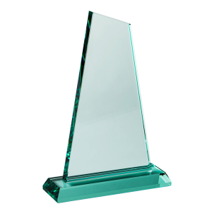 Sloped Glass Plaque (Satin Box)