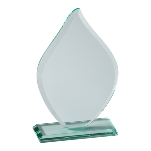 Tear Drop Glass Plq (Satin)