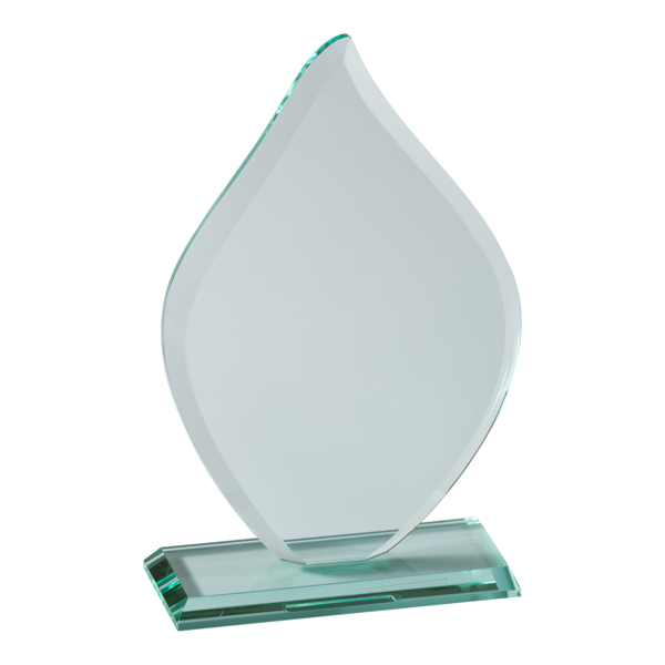 Tear Drop Glass Plq (Satin)
