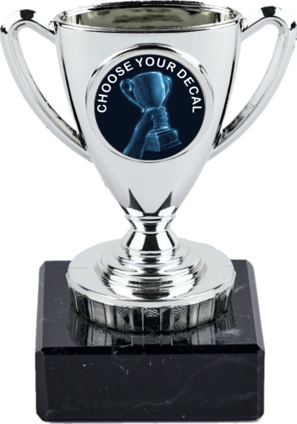 10cm Silver Cup Holder