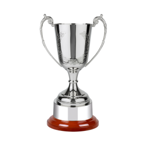 Swatkins Hand Chased Nickel Plated Cup