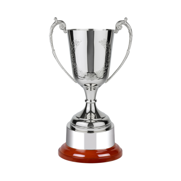 Swatkins Hand Chased Nickel Plated Cup