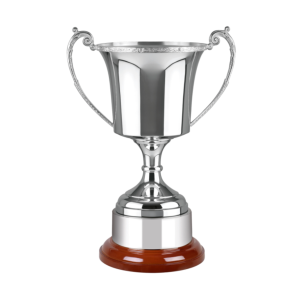 Silver Plate Studio Cup with Celtic Band