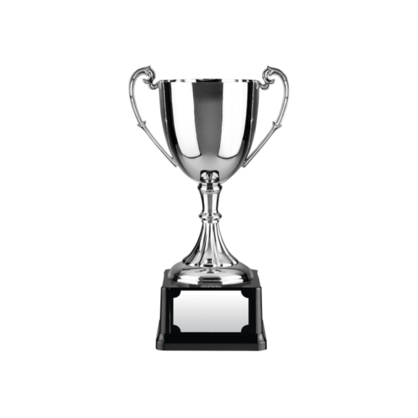 Swatkins Cast Cup on Square Plinth