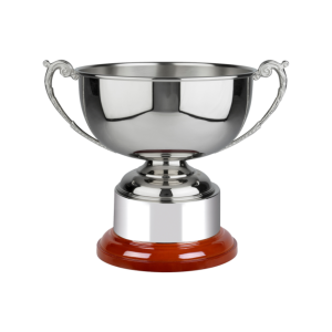 Bowl with Handles on Wood