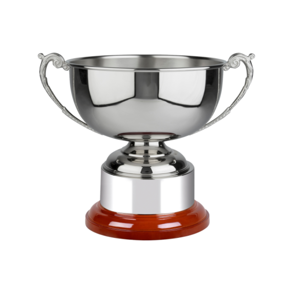 Bowl with Handles on Wood