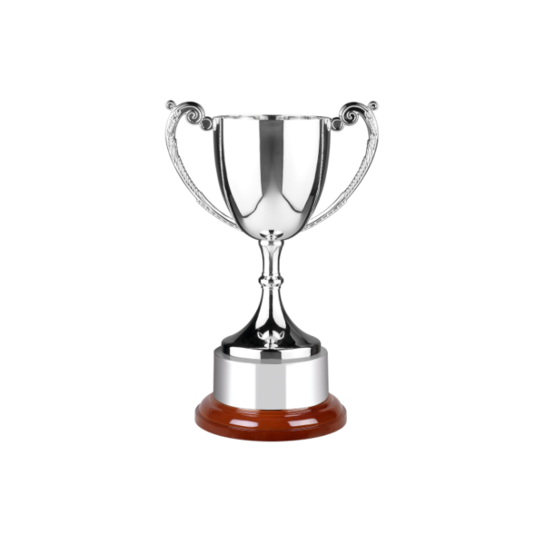 Swatkins Cup with Wood Plinth & Band