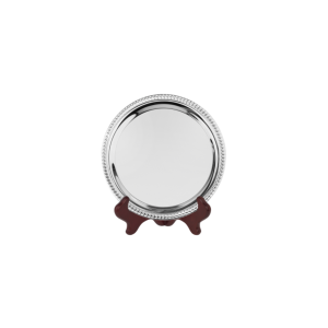 Swatkins Heavy Round Nickel Plated Tray