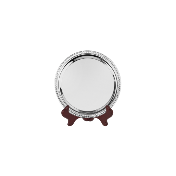 Swatkins Heavy Round Nickel Plated Tray