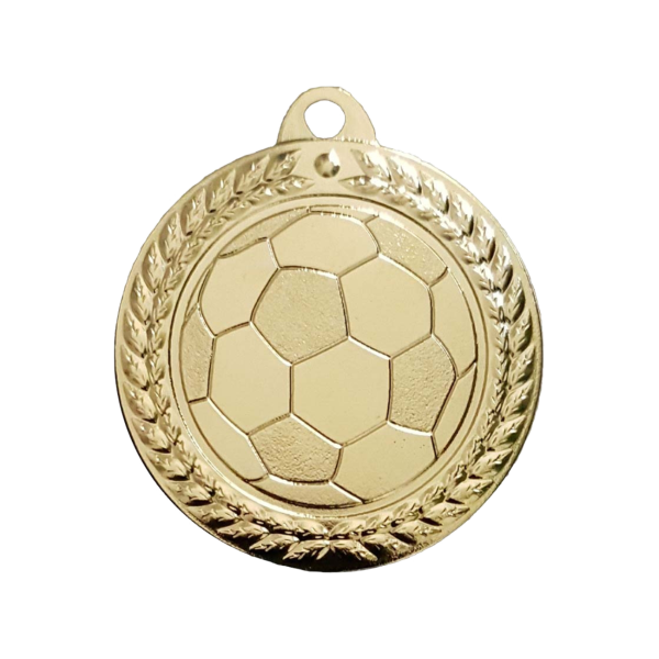 40mm Soccer Ball Medal