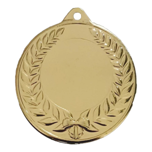 45mm Medal with Wreath Design