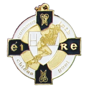 34mm Gaelic Medal (Navy)