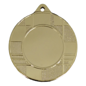 45mm Medal with Criss Cross Design