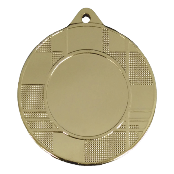 45mm Medal with Criss Cross Design