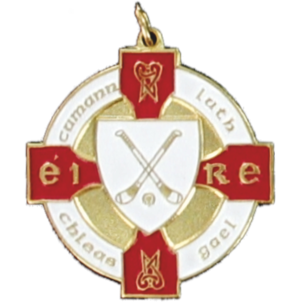 34mm Hurling Medal (Red)