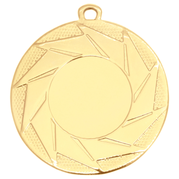 50mm Medal with Spiral Design