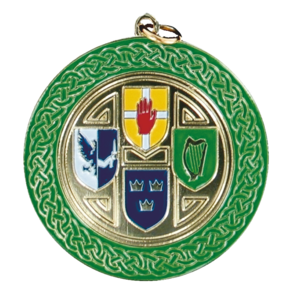 50mm Irish 4 Province Medallion