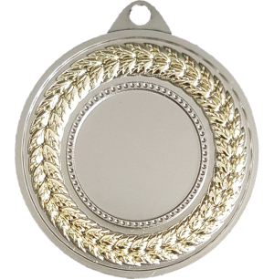 50mm 2 Pewter Finish Medal