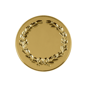 50mm Wreath Coin Medallion