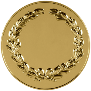 76mm Wreath Coin Medallion