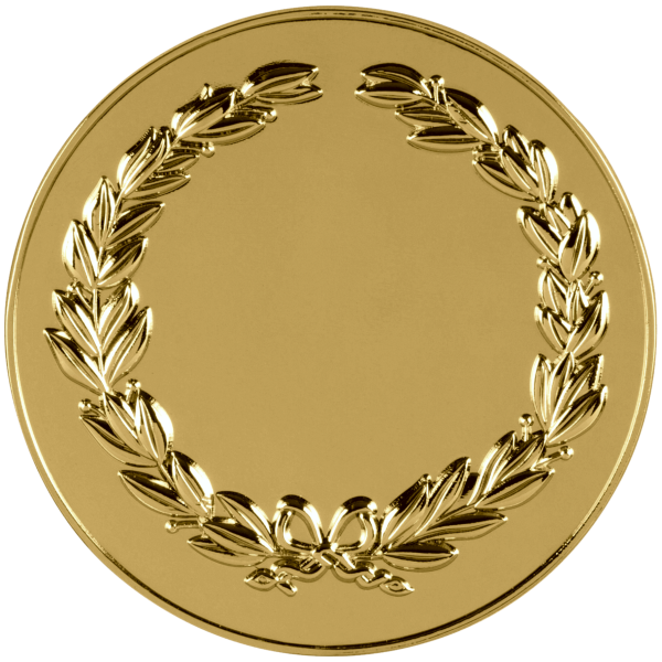 76mm Wreath Coin Medallion