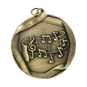 60mm Music Medallion