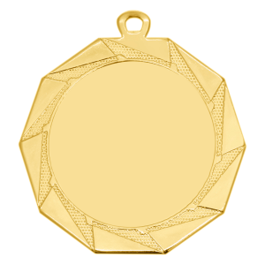 70mm Economy Polygon Medallion