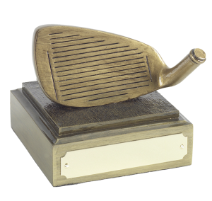 8cm Antique Gold Iron