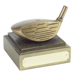 8cm Antique Gold Driver