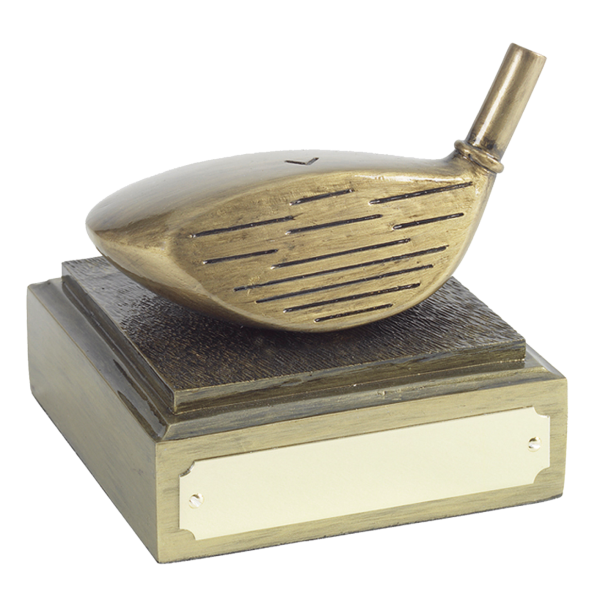 8cm Antique Gold Driver