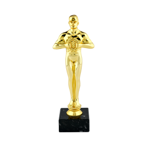 Gold Plastic Statue Award