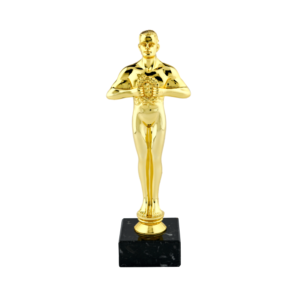 Gold Plastic Statue Award