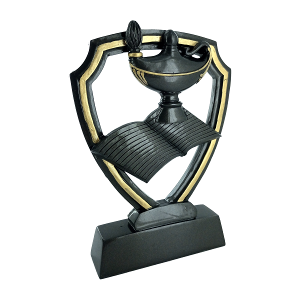 16cm Lamp of Knowledge Plaque