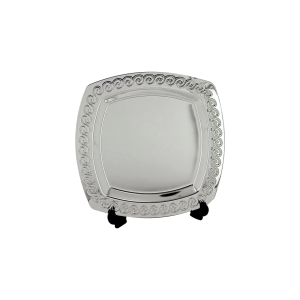 15cm Square Silver Tray