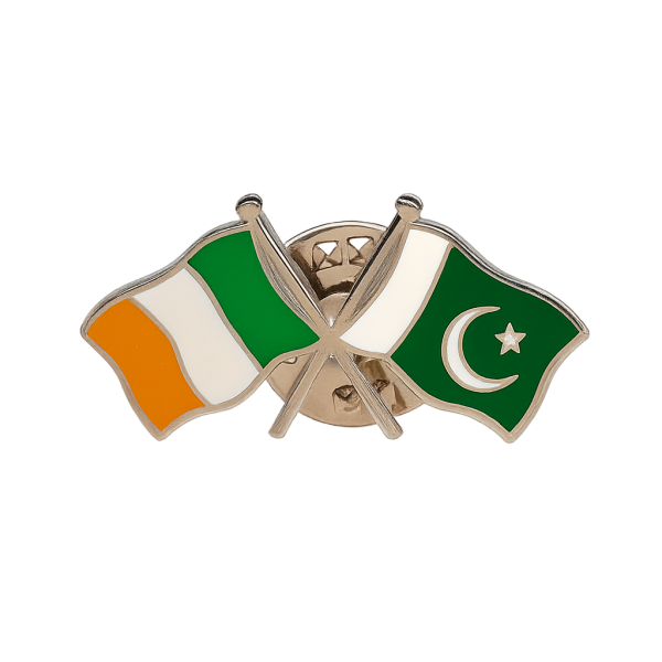 Ireland - Pakistan Flag Pin