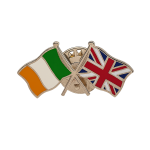 Ireland - United Kingdom Flag Pin
